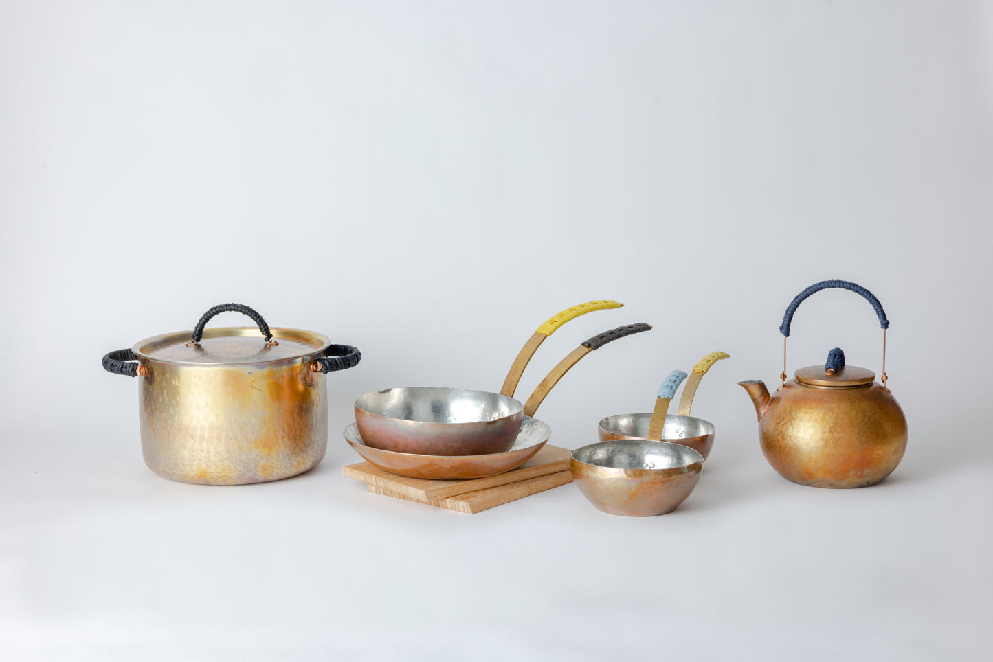 Hibino Dougu Copper Pan Kit